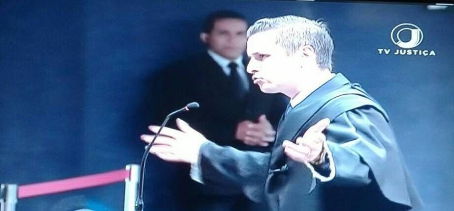 Dr. William Oliveira em sustentação oral no Supremo Tribunal Federal